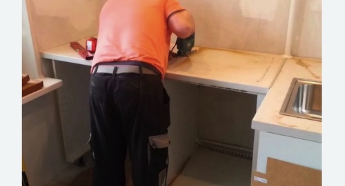 Сборка кухонного гарнитура. Воткинск